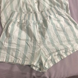 Striped pajama set from Abercrombie